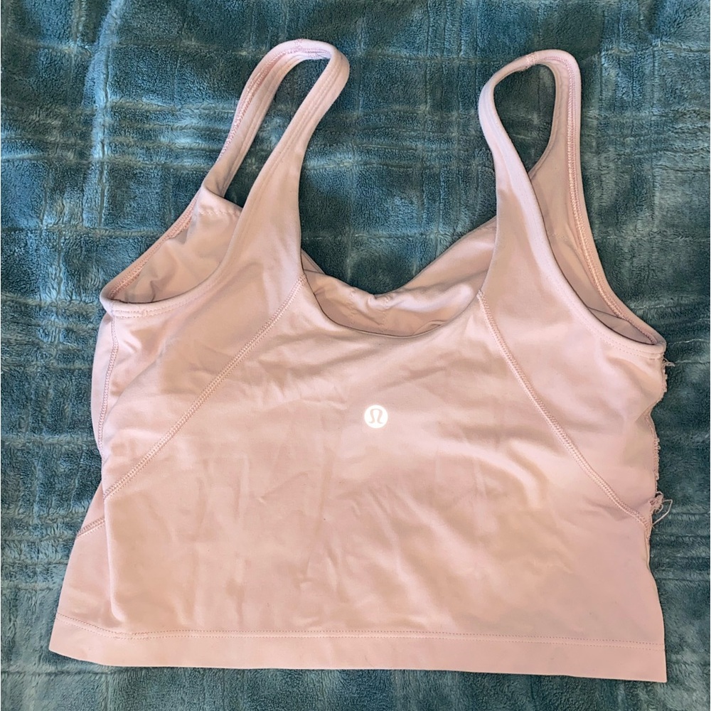 LULULEMON Pink Peony Align Tank Size 6
